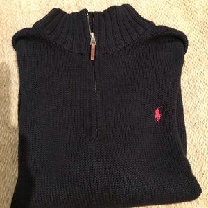 Polo by Ralph Lauren 1/4 zip sweater